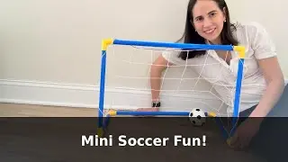 The Perfect Portable Mini Soccer Goal for Kids