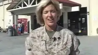 Amy Forsythe promotes the benefits of having a military ID Card