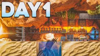 I Built the Ultimate Desert Temple in ARK PvP...
