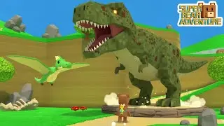 BOSS T-REX DI MAP DINO WORLD SUPER BEAR ADVENTURE