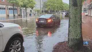 AAA urges drivers to avoid standing water as Debby leaves the region