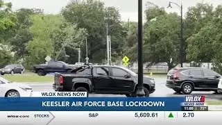 Lockdown at Keesler Air Force Base
