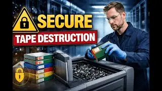 Modern Standards for Secure Tape Media Destruction (What Enterprises MUST Know)