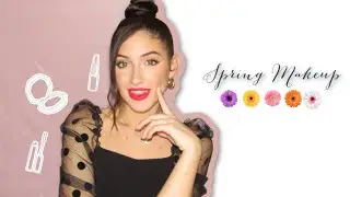 SPRING MAKEUP LOOK | WINGED LINER + BOLD LIP