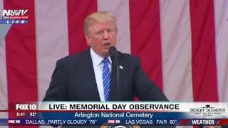 VERY TOUCHING: President Trump Honors Fallen Solider (FNN)