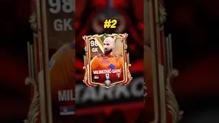 Top 5 GK under 50 million coins🔥 #fcmobile #easports #fifamobile #shortsviral