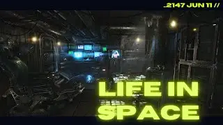 The Event Horizon | SPACE CABIN SOUNDS | Sci-fi Computer sounds, LIFE LOST IN SPACE. Sleeping sounds