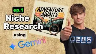 [ep.1]Niche Research Using Gemini - Adventure Awaits - Teepublic Zazzle Spreadshirt