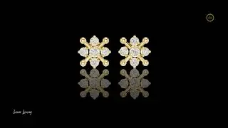 Diamond Unique Classic Stud Earring#usa#ivevarluxury #Viral#Trending#FYP#Viral#Viralvideo#Earring