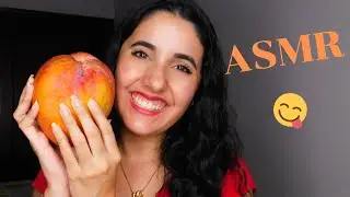 Asmr comiendo MANGO, Mouth sounds, susurros y sonidos relajantes