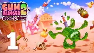 Gumslinger 2: Ducks & Nukes Gameplay Walkthrough Part 1 (Android, iOS)