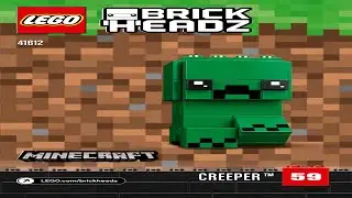 💥 LEGO instructions 💥 BrickHeadz 💥 41612 💥 Steve & Creeper 💥 Creeper 💥