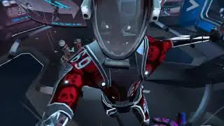The space outside of the Echo VR map.