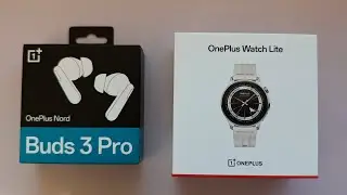 Распаковка OnePlus Watch Lite и первые впечатления от использования.