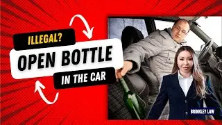 Is it illegal to drive with an open container of alcohol in your car?