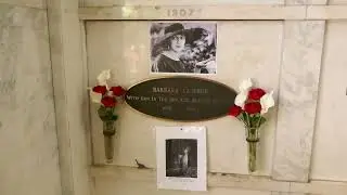 Actress Barbara La Marr Grave Hollywood Forever Cemetery Los Angeles California USA May 1, 2023