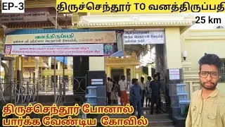 Tiruchendur to Vana thirupathi | family trip | 25 km Saravana bhavan owner temple ✨💫 #temple #vlog