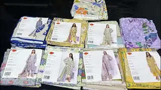 Khaadi and rajbari chikankari suits at AZ Textiles By Zoya Syed in live