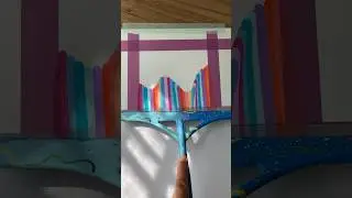 Satisfying Abstract Painting #shorts #short #art