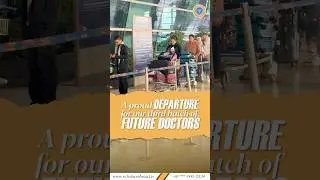 From INDIA🇮🇳 to UZBEKISTAN🇺🇿 MBBS abroad begins #mbbsabroad #mbbsinuzbekistan #trend #shorts