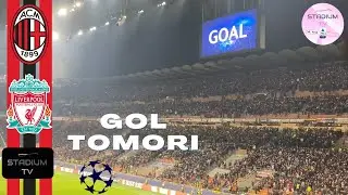 Milan 1-2 Liverpool Goal Celebrations Fikayo Tomori Live HD