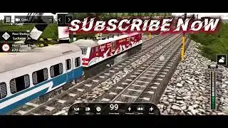 INDIA RAILWAY VIDEO GAME 🎮🎮 100 SPEED PASSENGER TRAIN#subscribe #views #viralvideo #logvideos 
