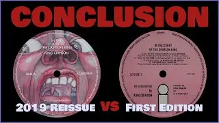 Comparison Test Conclusion: King Crimson - 2019 Reissue vs Original Version