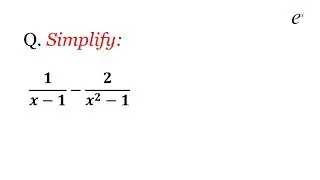 Viral Math: One Minute Factoring & Simplification (Satisfying Silent Tutorial)