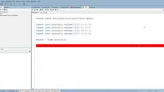 Just know How to insert date column in Oracle - Cool Videos! #datedatatype