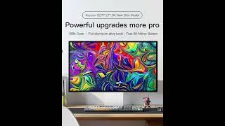 Upgrade Your Workspace with Kuycon 27&rdquo; 5K Monitor &ndash; IPS, FreeSync, PD Charging