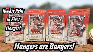 2025 Topps Update Hangers are Bangers!  Rookie Relic and More!  The Best Retail Value.
