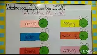 English Chapter: A New Way To Fish | New Ideas & Learning