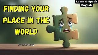 The Puzzle Piece That Didn’t Know Where It Belonged | A Powerful Motivational Story | Learn English