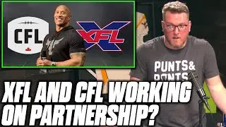 Pat McAfee Reacts To The XFL's Partnership With The CFL