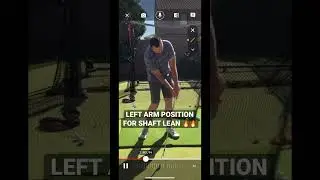 Положение левой руки, которое вам нужно для надежного и надежного клюшки IMPACT Golf