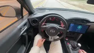 (POV) Driving A E85 Turbo FRS (crazy power)