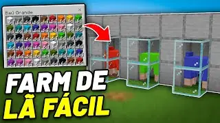 Como Fazer FARM de L&Atilde; no Minecraft Bedrock - Tutorial Simples e Eficiente