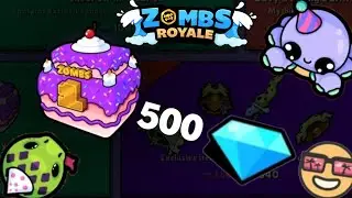 Zombs Royale - XXL 500 Gems Chest Opening!