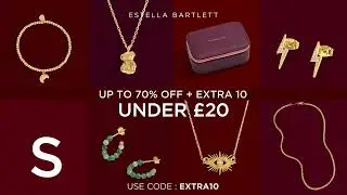 SALE: Up to 70% off + EXTRA 10% | Under &pound;20