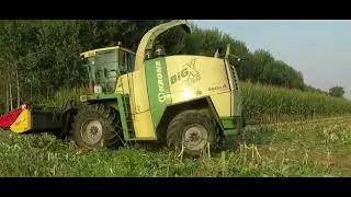 Корнажная жатка на Krone BigX 650