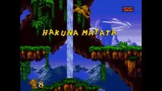 The Lion King Sega Genesis - Full Game Playthrough No Death