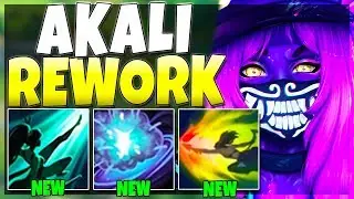 RIOT HAS OFFICIALLY DESTROYED AKALI!!! (New Shroud) - Akali Rework Gameplay - League of Legends