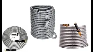 Best Top 10 Metal Garden Hose For 2021   Top Rated Best Metal Garden Hose