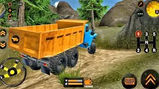 Backhoe Loader JCB Simulator Gameplay - Indian Construction Vehicles Truck JCB Driving Gameplay