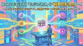 【2025年末決戦】「ただの連休」を「戦略的転換点」へ！ 運気を科学とロジックでハックする、大掃除・マネー・メンタルの完全統合マニュアル