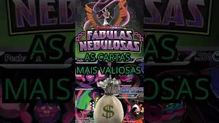 AS CARTAS MAIS VALIOSAS DE POK&Eacute;MON TCG, FABULAS NEBULOSAS #pokemon #pokemontcgbrasil #cartaspokemon