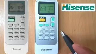 Подробное объяснение контроллера кондиционера Hisense, полное объяснение.