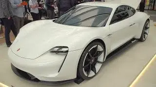 Porsche Mission E (Taycan Concept) at the Future Lab in Sydney
