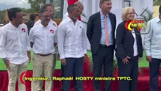 Discours du ministre des TPTC,Ingénieur Raphaël HOSTY.