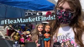 Flea Market Finds! Finding Bratz Rodeo Cloe, Play Sportz RC X-treme Skateboarding Yasmin & More!